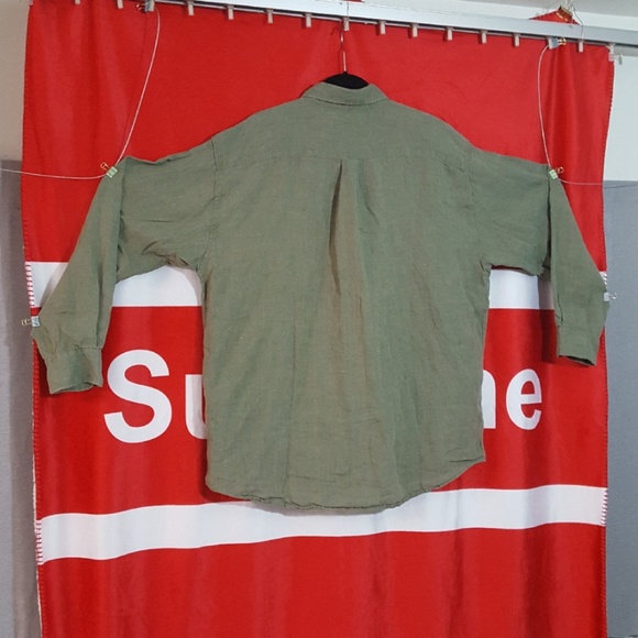 *SOLD*Banana Republic Irish Linen Long Sleeve Butt - Picture 4 of 5